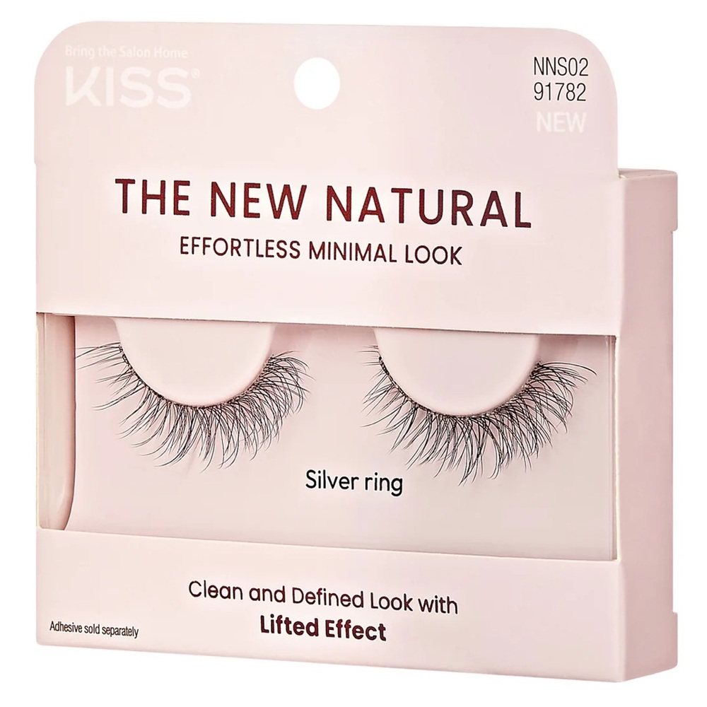 NEW! KISS Lashes The New Natural Effortless Minimal Look “Silver Ring” NNS02